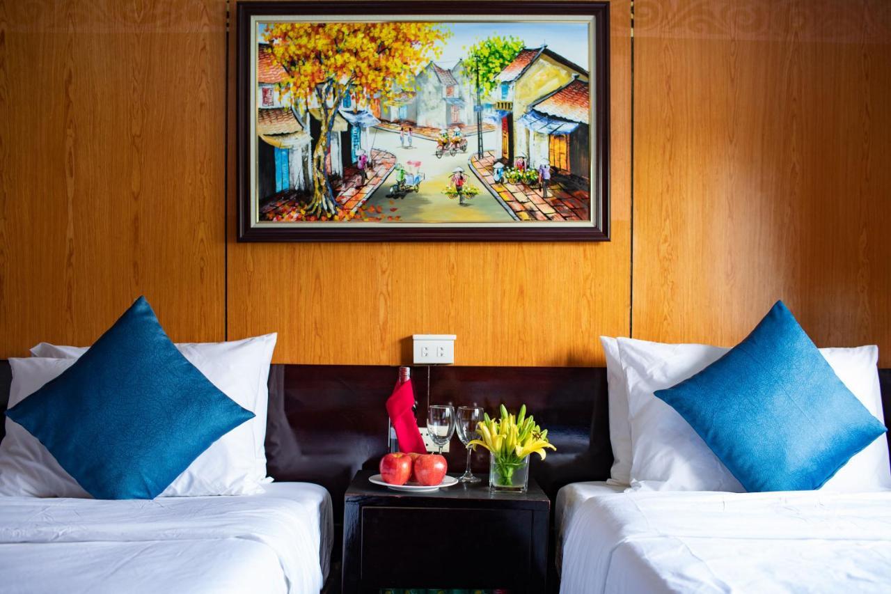Seasun Boutique Cruise Hotell Ha Long Exteriör bild