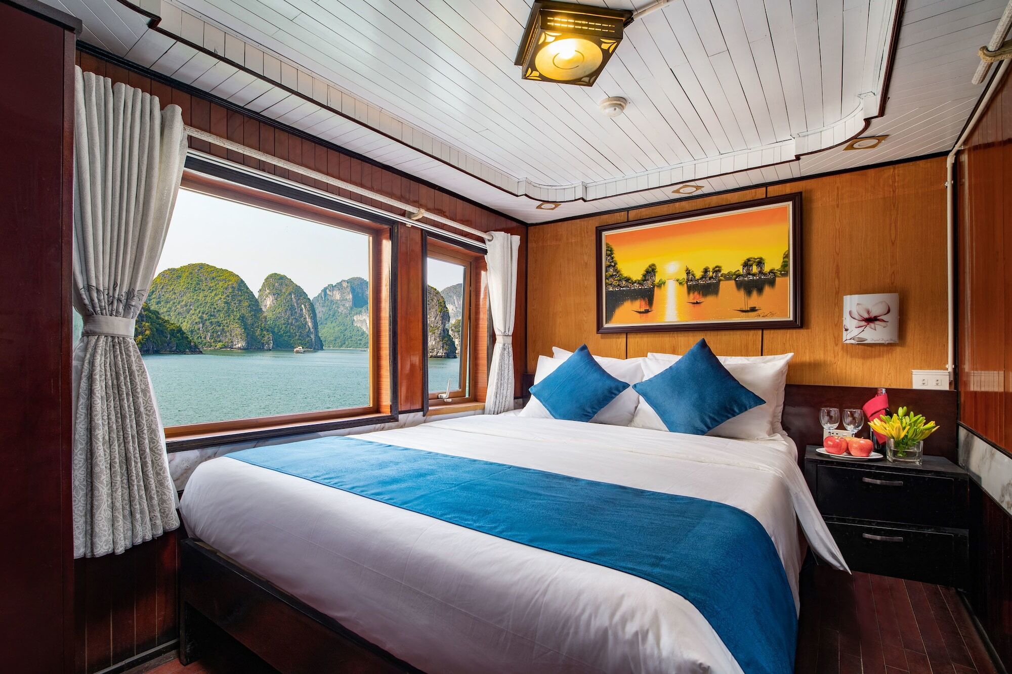 Seasun Boutique Cruise Hotell Ha Long Exteriör bild