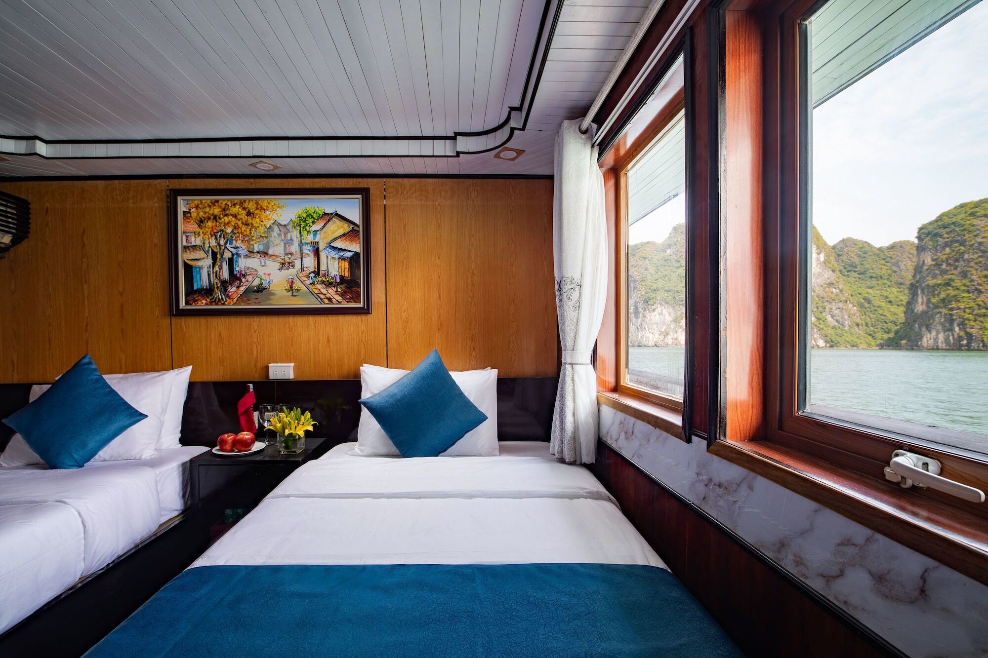 Seasun Boutique Cruise Hotell Ha Long Exteriör bild